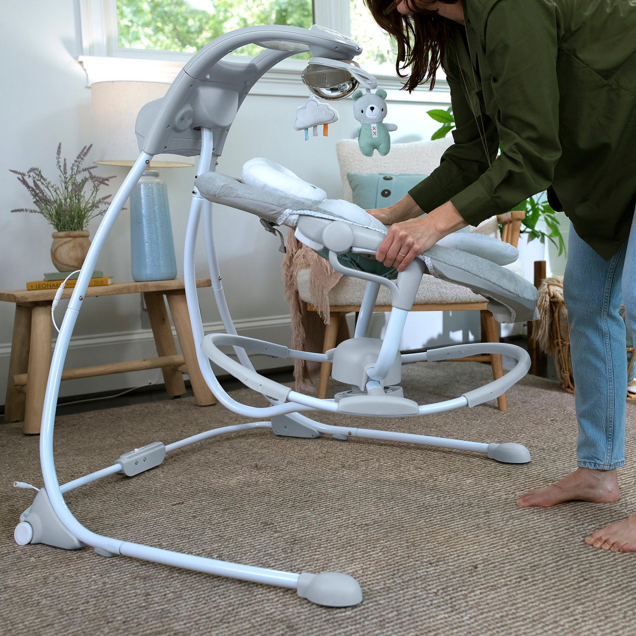 InLighten Soothing Swing Rocker Pemberton – Kids2, LLC