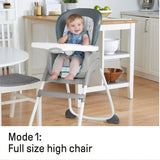 Ingenuity Trio 3-in-1 High Chair, Toddler Chair, and Booster - Nash