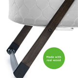FoldAway Rocking Wood Bassinet - Carrington