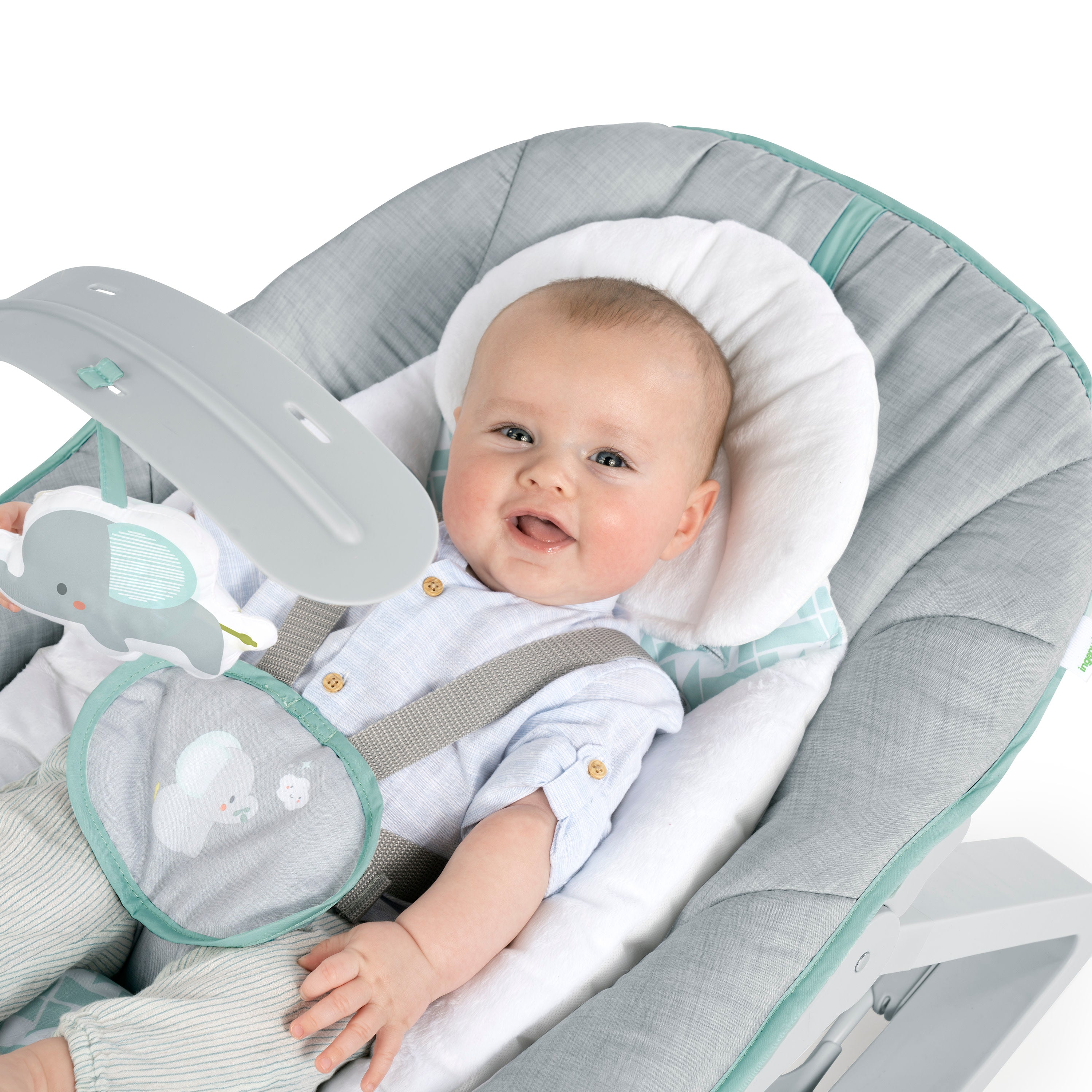 Ingenuity Keep Cozy 3-in-1 Grow with Me Baby Bouncer, Rocker & Toddler Seat  - Weaver