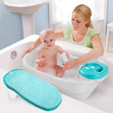 Newborn-to-Toddler Bath Center & Shower - Marble Wave