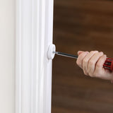 Secure Pressure Mount Wood & Plastic Pet and Baby Gate, Openings 27.5-42 wide - Wood & Plastic