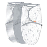 Original swaddle, Size SM, 0-3 months, 3pk (Twinkle Twinkle)