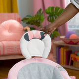 Bright Starts Disney Baby Minnie Mouse Rosy Skies Pink Baby Bouncer Infant Seat