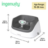 Ingenuity SmartClean Toddler Booster Seat, Slate