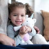 Ingenuity Premium Soft Plush Stuffed Animal Toy, Shimmi the Unicorn