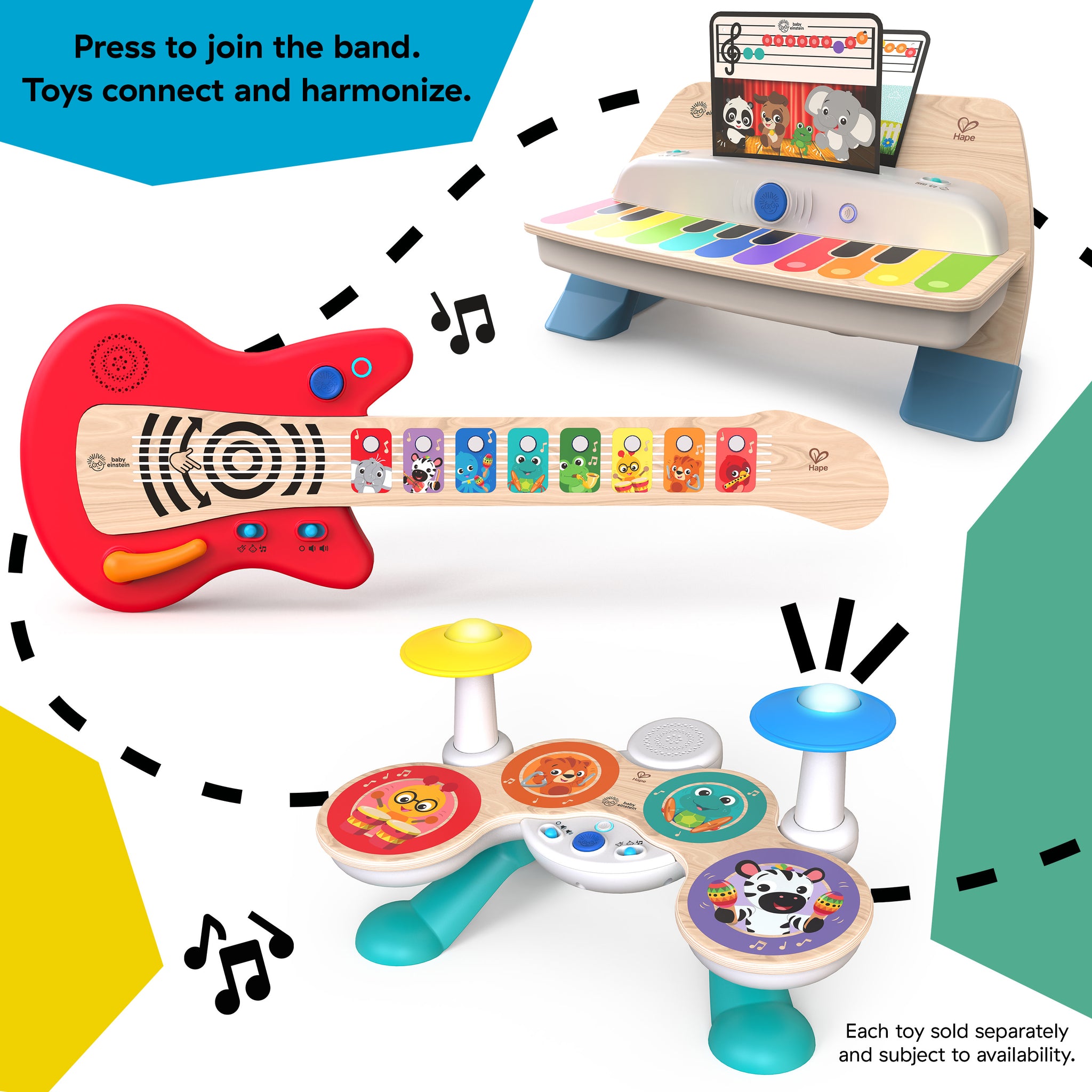 Together in Tune Duo Connected Magic Touch Instrument Set – Kids2, LLC
