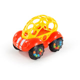 Oball Easy Grasp Rattle & Roll Buggie Push Car Infant Crawling Toy