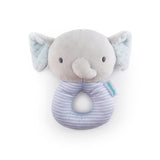 Ingenuity Premium Soft Plush Ring Rattle, Van the Elephant