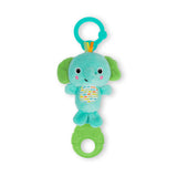 Bright Starts Tug Tunes On-the-Go Toy - Elephant - Unisex, Newborn +