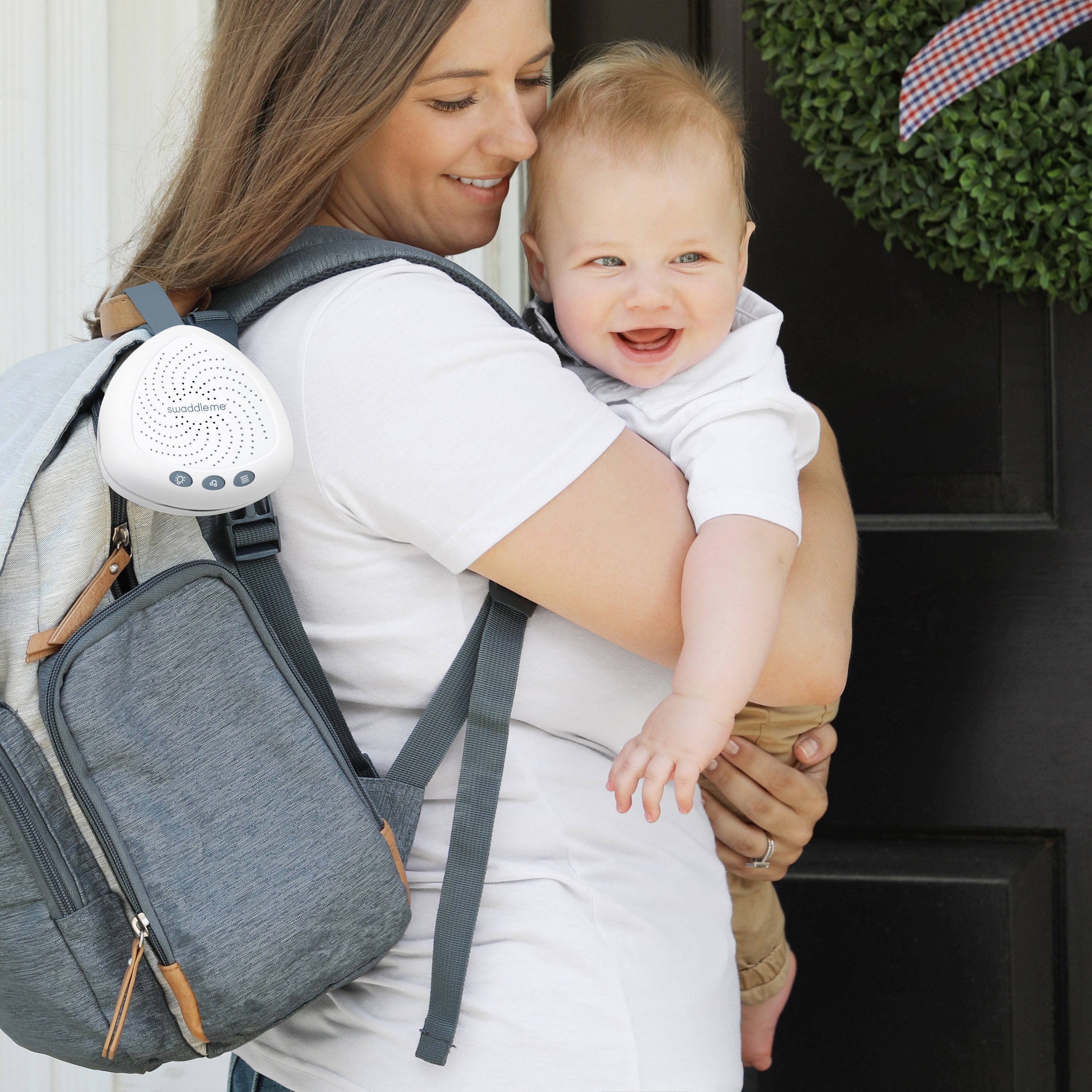 summer infant soothe and vibe SwaddleMe by Ingenuity Soothe & Vibe Portable Sound Machine & Soother for Baby – Kids2, LLC