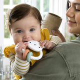 Ingenuity Soothing Sheppy Baby Teether Toy, BPA-Free Silicone, Unisex