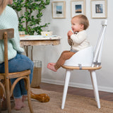 Ity by Ingenuity Simplicity Seat Easy-Clean Baby Booster Feeding Chair, Oat