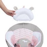 Ingenuity Soothing Baby Bouncer with Vibrating Infant Seat, Flora the Unicorn
