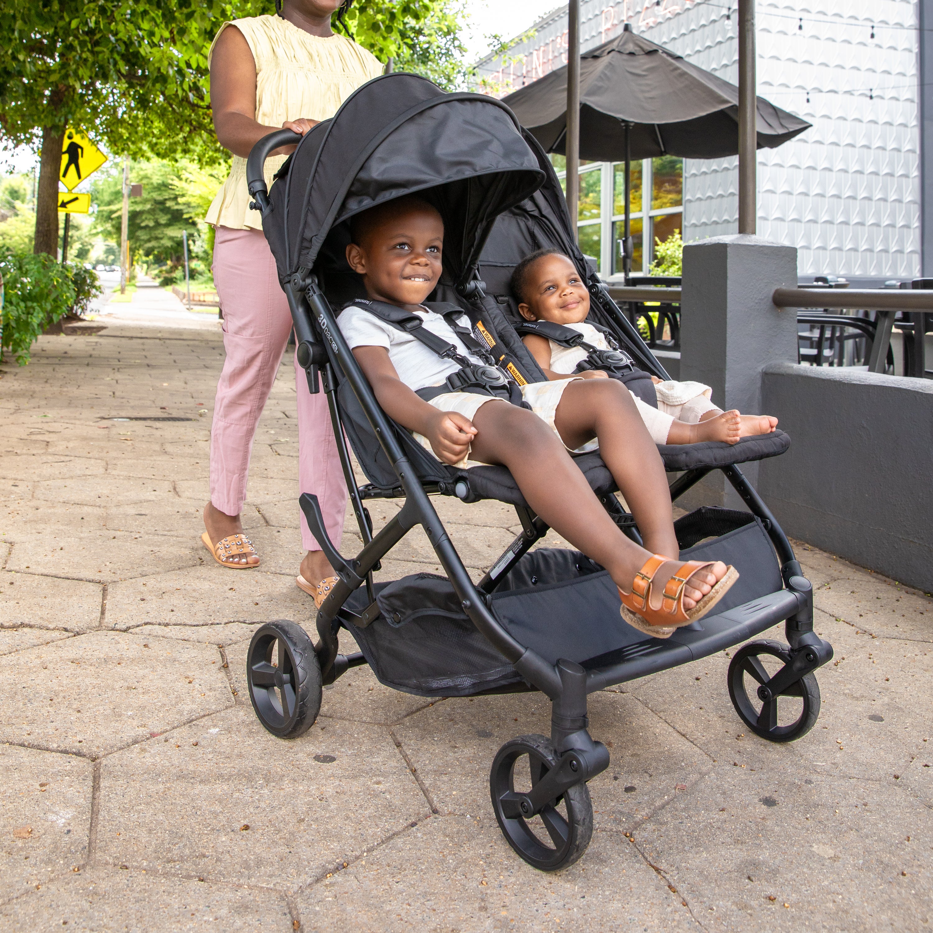 3dpac cs+ double stroller 3Dpac CS+ Double Stroller – Kids2, LLC
