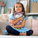 Ingenuity Premium Soft Plush Soothing Bean Bag Lovey, Nally the Owl