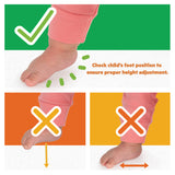 Bright Starts Pop 'N Jump Portable Activity Jumper - Sweet Treats