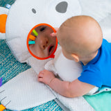 Bright Starts Tummy Time Prop & Play Baby Activity Mat, Polar Bear
