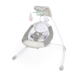 Ingenuity InLighten Baby Swing, Easy-Fold Frame & Light Up Mobile, Twinkle Tails