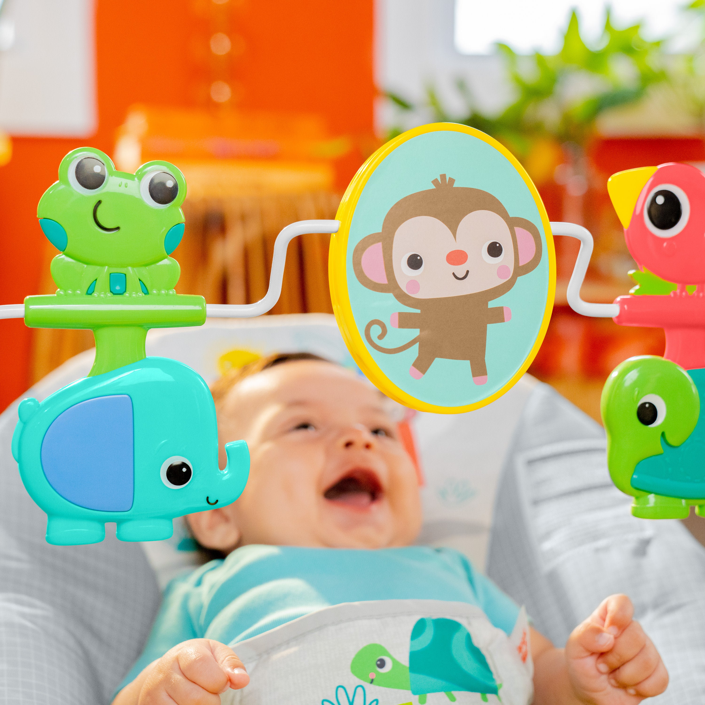 Playful Paradise Vibrating Bouncer Kids2, LLC Playful Paradise Vibrating Bouncer Kids2, LLC