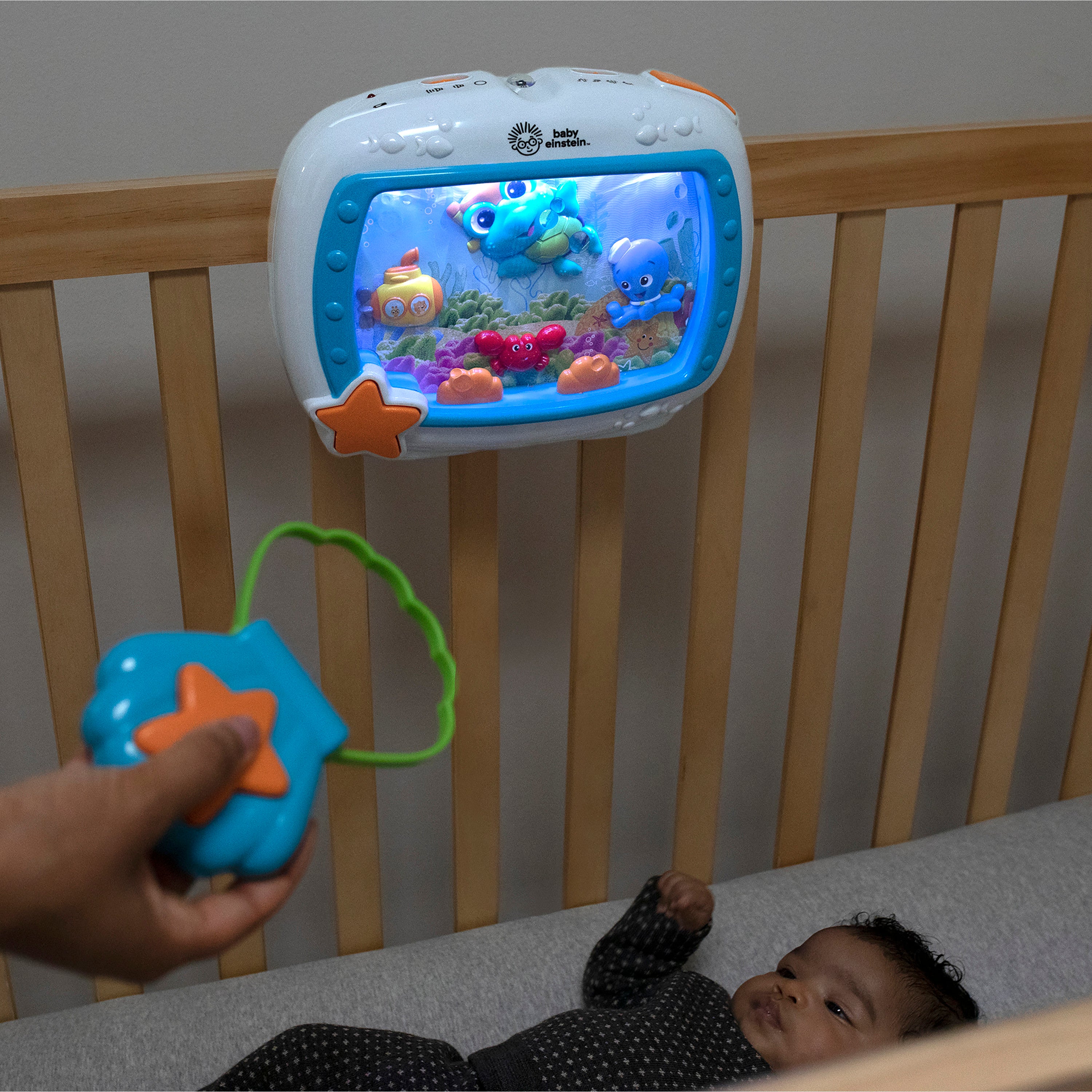 Baby Einstein Sea Dream Sleep Soother Music Crib Toy Fish Tank