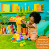 Bright Starts Spin & Giggle Giraffe Ball Popper Musical Baby & Toddler Toy
