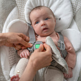 Ingenuity InLighten Baby Swing, Easy-Fold Frame & Light Up Mobile, Twinkle Tails