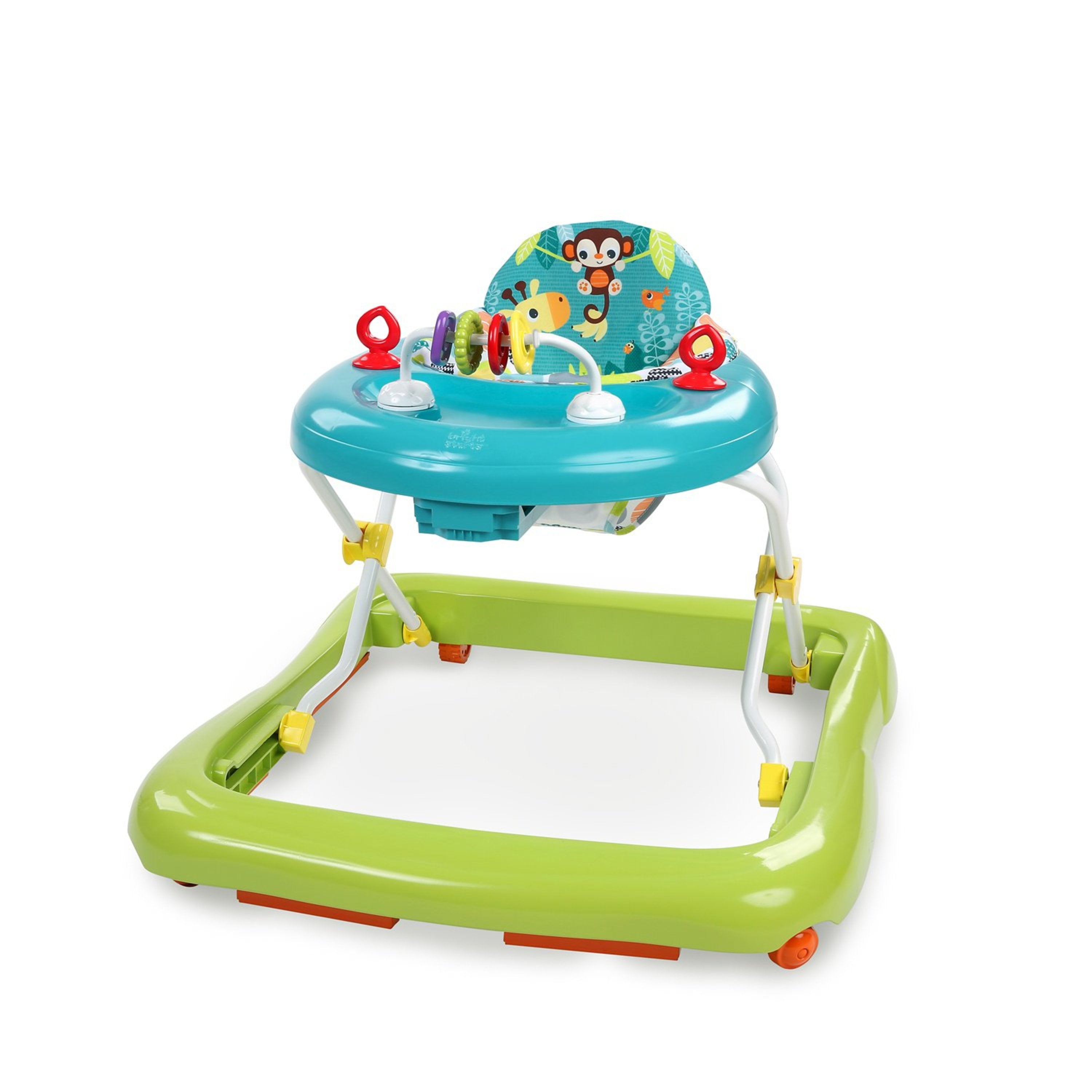 baby−G Bright Starts Adjustable Baby Walker with Activity Station
