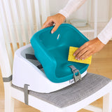 Ingenuity SmartClean Toddler Booster Seat, Peacock Blue